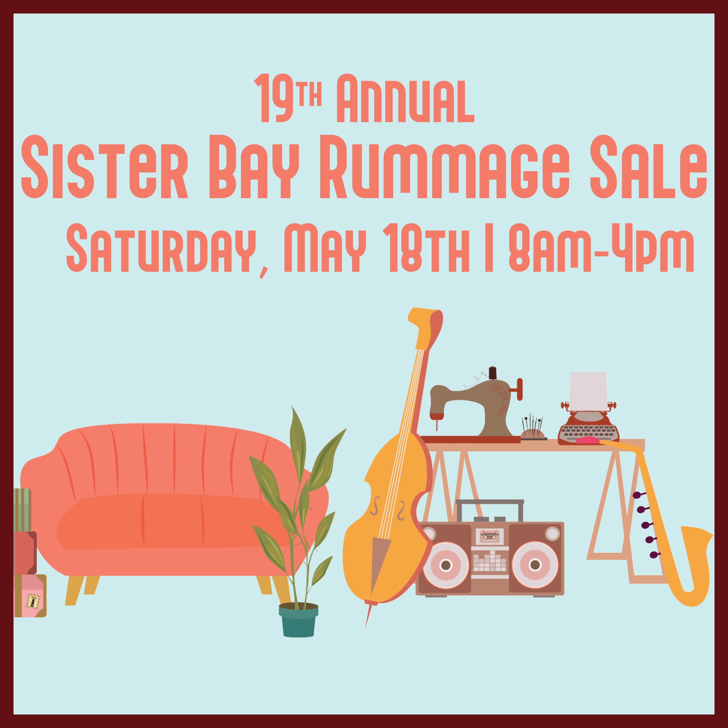 VillageWide Rummage Sale — Sister Bay, Door County