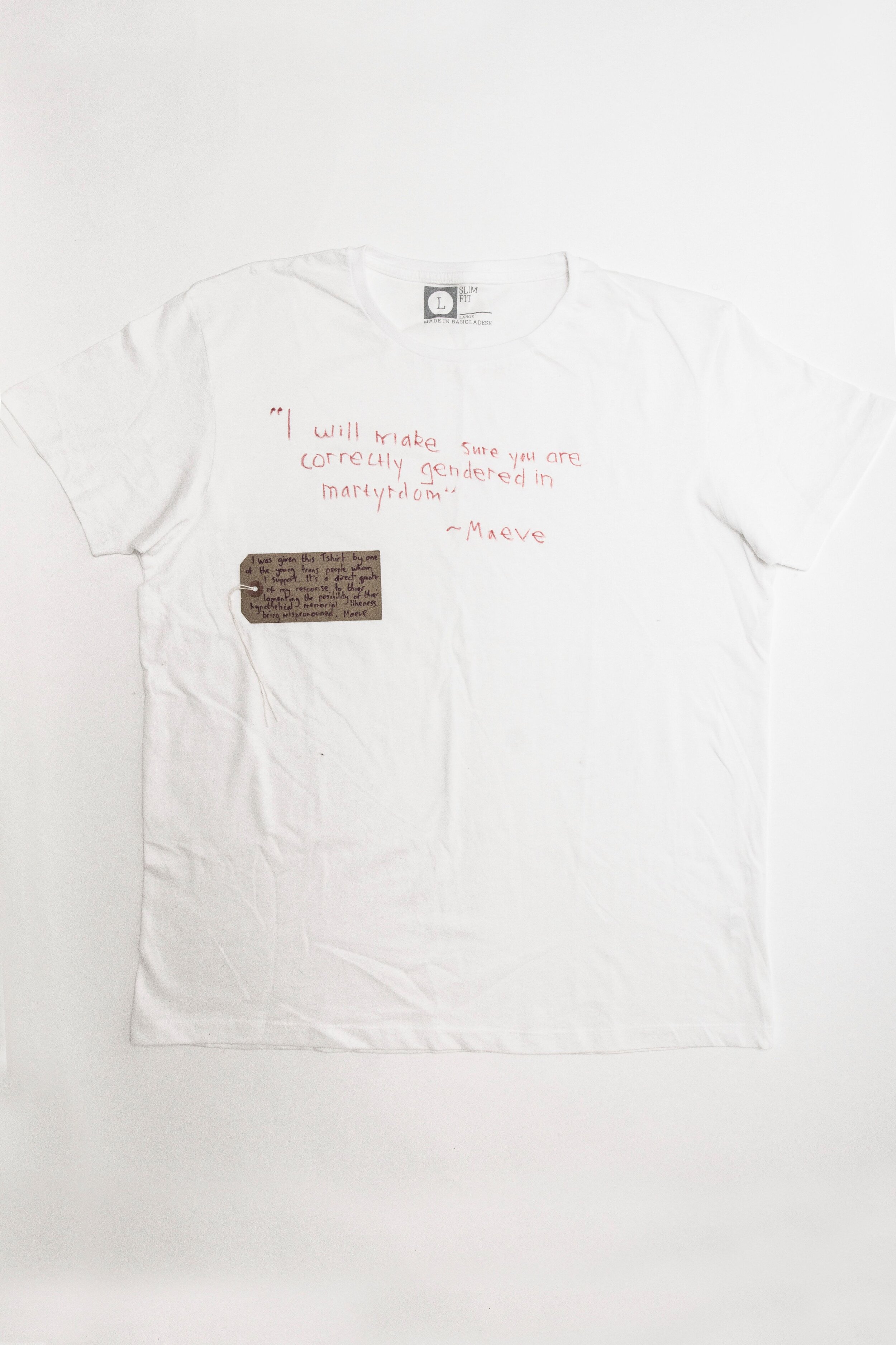 White t-shirt