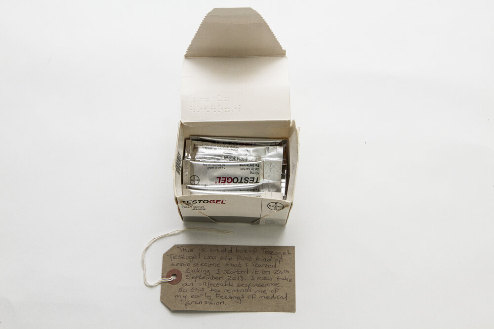 Testogel box and sachets x 15 — Museum of Transology
