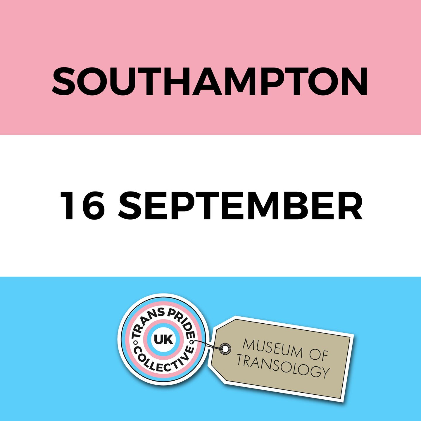 The 15th event on our Trans Pride calendar bingo is September 16th - It's People's Pride Southampton!

People's Pride Starter in 2019, but the Trans Pride contingent joined in 2022 and plans are coming together this year for a bigger event!

Expect a