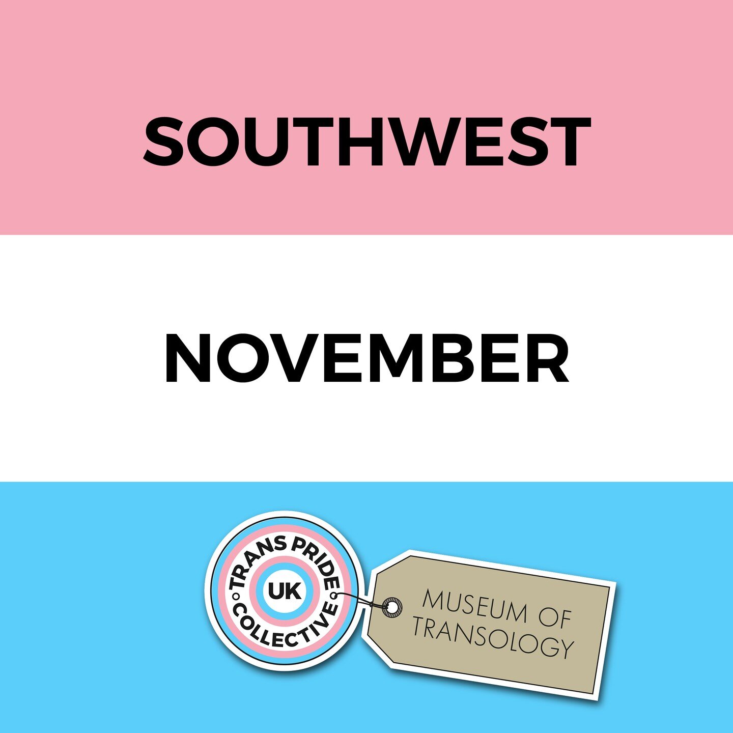 Last but very much not least on our calendar is @transpridesouthwest - happening annually in Bristol since 2016!

In perfect Bristol style, TPSW are running a busy and creative two week programme of events!
Expect a march, a gathering, a community fa