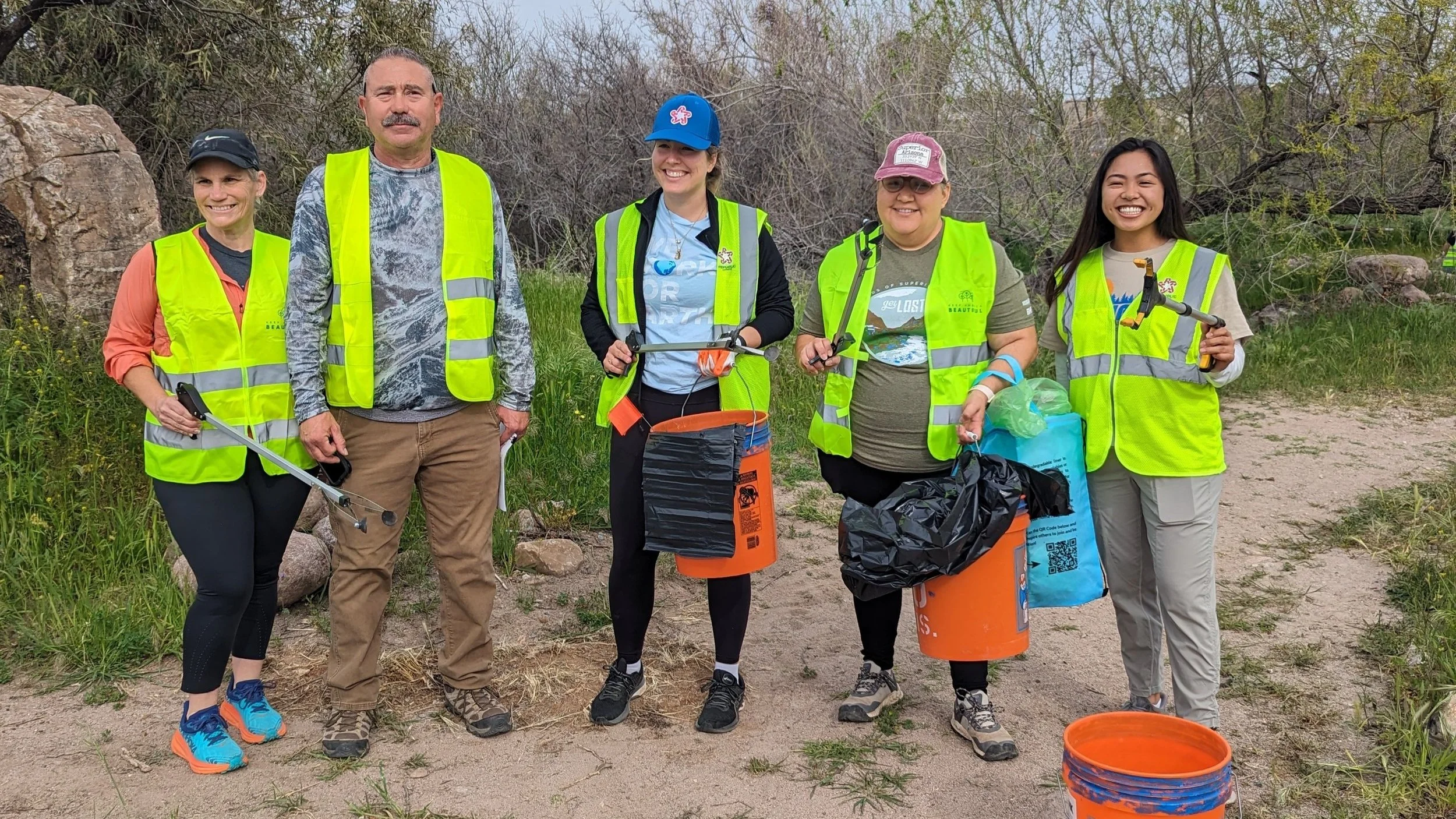 Keep Arizona Beautiful participates in the Great American Cleanup in ...