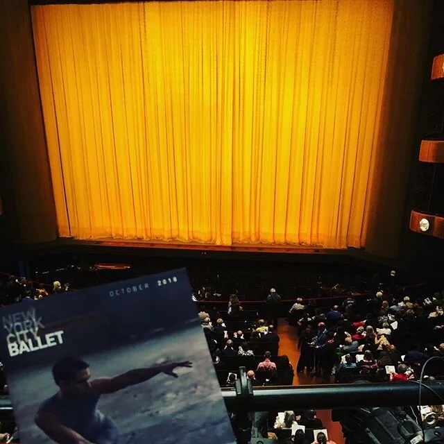 pinching myself as I witness the brilliance that is @kyleabrahamofficial &bull; New York City ballet &bull; dance date w/@jasonluks #tischdance #nyu #saturdaynightattheballet 🧡