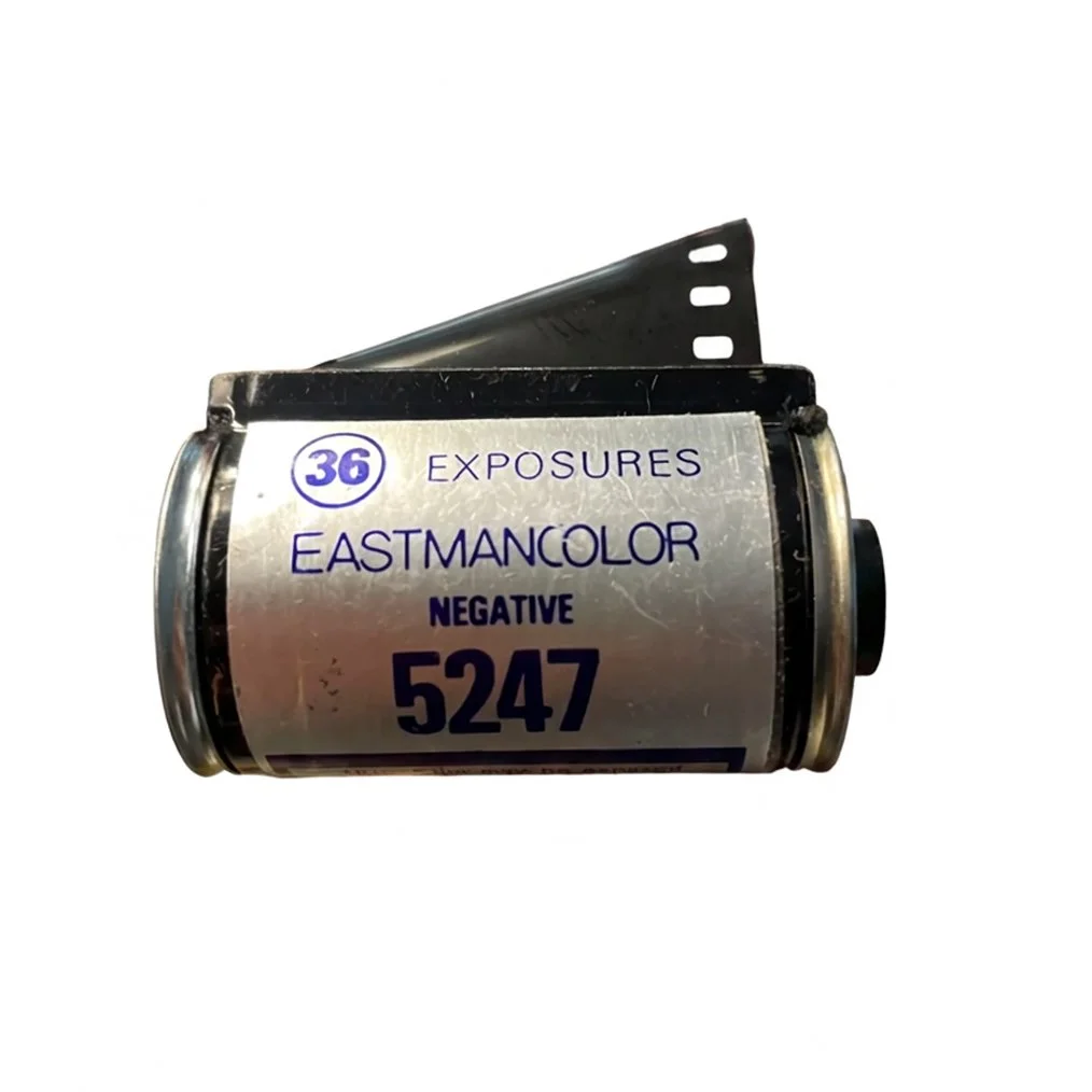 Numbered expired Cinema Film stock