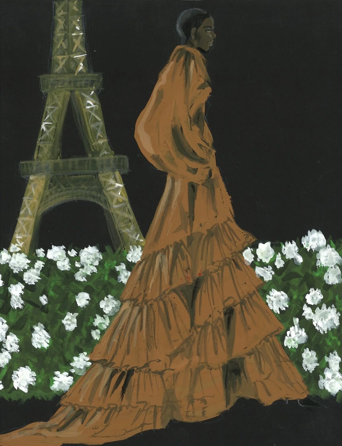 YSL and the Eiffel Tower 