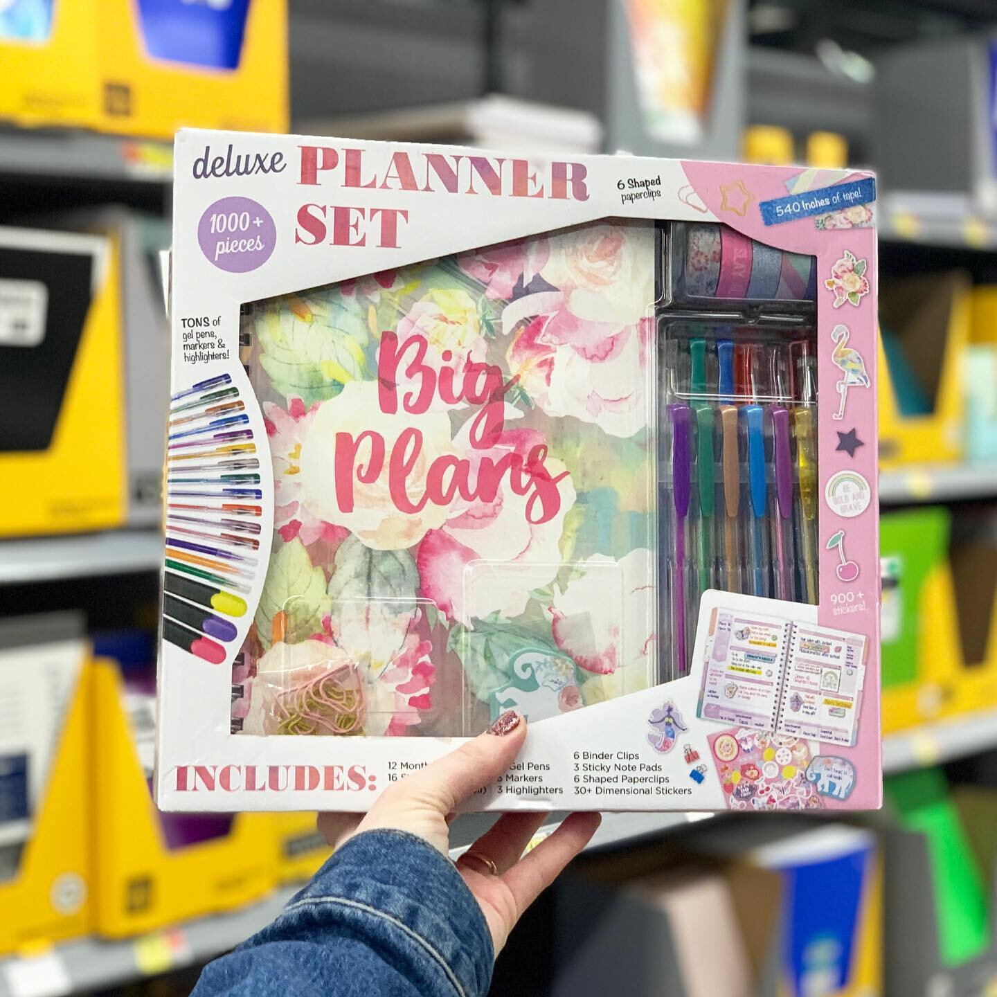 Spotted in the wild! Check out your local Walmart, or visit the link ink our bio to get yours! 🌸
.
#planner #planners #plannercommunity #planneraddict #plannerstickers #plannerbabe #plannergirl #plannerlove #washi #washitape #plannerstickers #planne