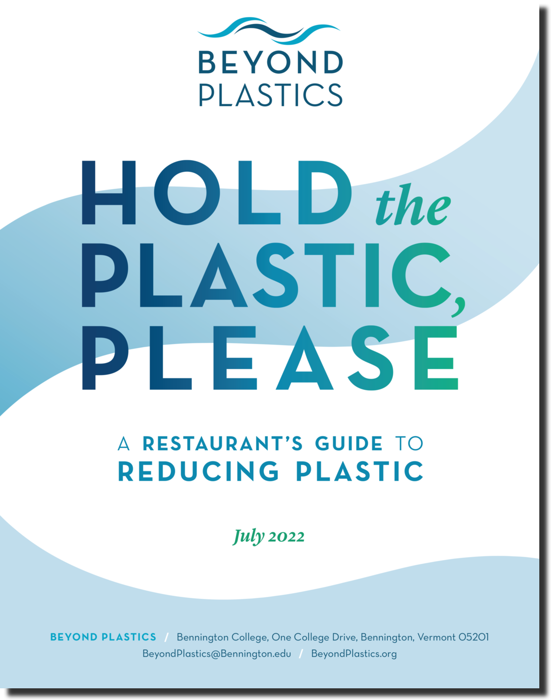 Beyond Plastics Releases Free Guide to Help Restaurants Reduce Their Use of Plastics
