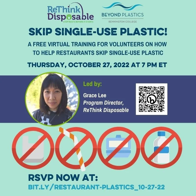 Join Beyond Plastics At These Events — Beyond Plastics - Working To End ...