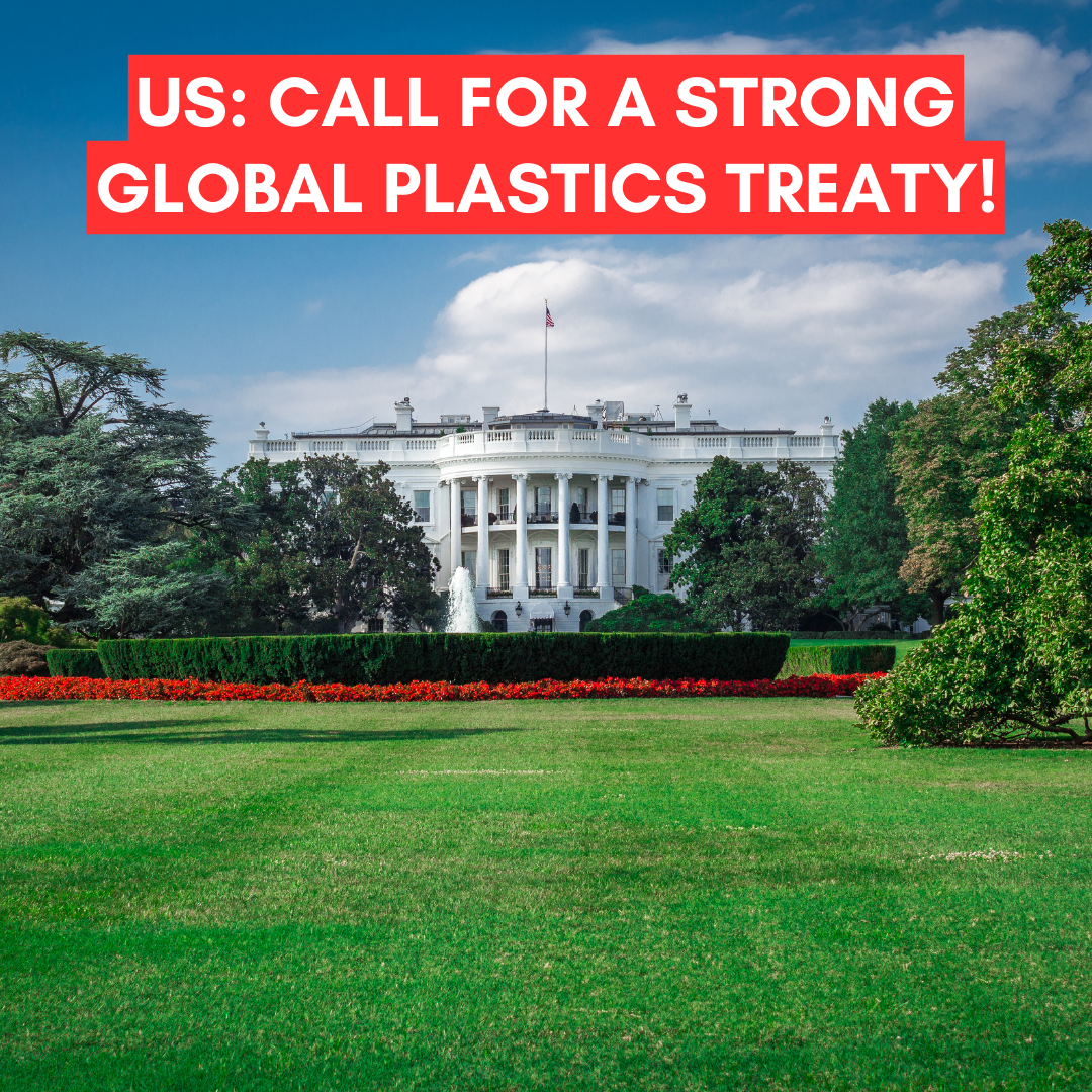 Urge the U.S. Government to Make a STRONG Commitment to the UN Global Plastics Treaty