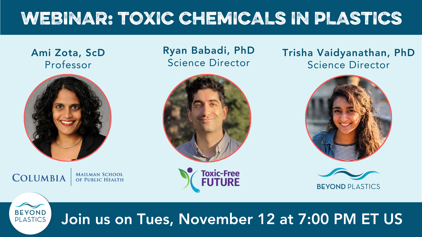 WEBINAR: Toxic Chemicals in Plastics
