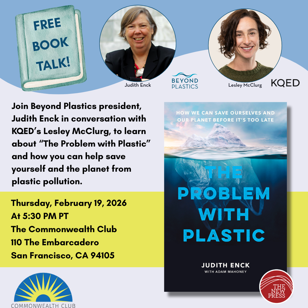 Thursday, 2/19/26 at 5:30 PM PT | Join Judith Enck at The Commonwealth Club in San Francisco, CA