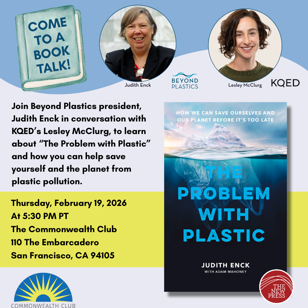 Join Judith Enck at The Commonwealth Club in conversation with Lesley McClurg of KQED