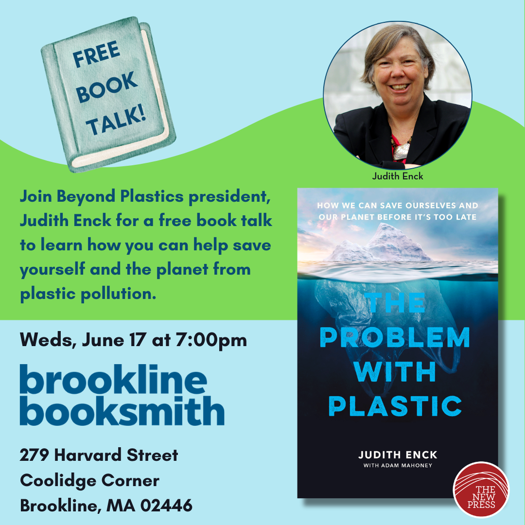 Weds, 6/17/26 at 7:00 PM | Talk with Judith Enck at the Brookline Booksmith in Brookline, MA