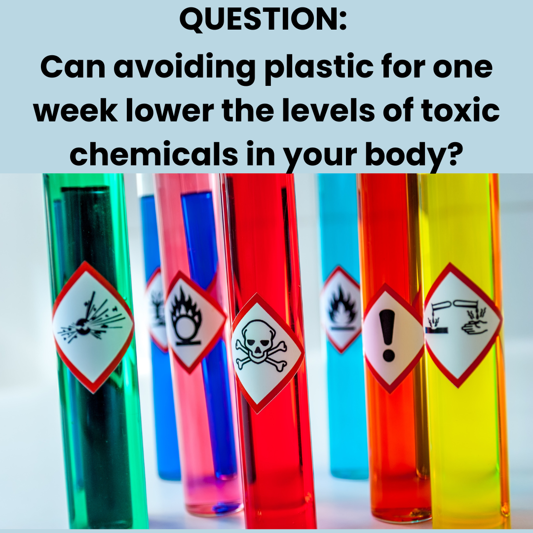 Can Avoiding Plastic for One Week Reduce the Level of Toxic Chemicals in Your Body?