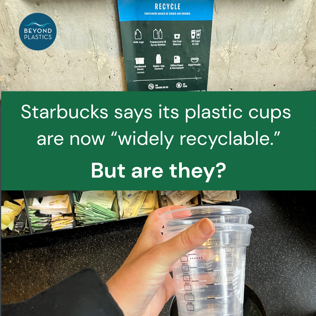 REPORT: Tracking Starbucks’ Deceptive Recyclability Claims