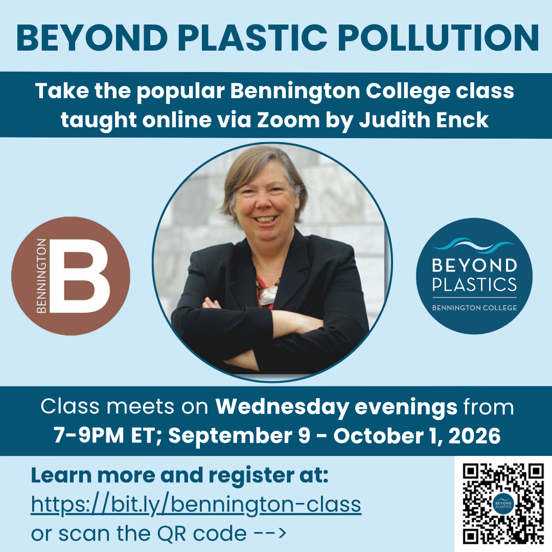 Beyond Plastic Pollution Virtual Class | Fall 2026