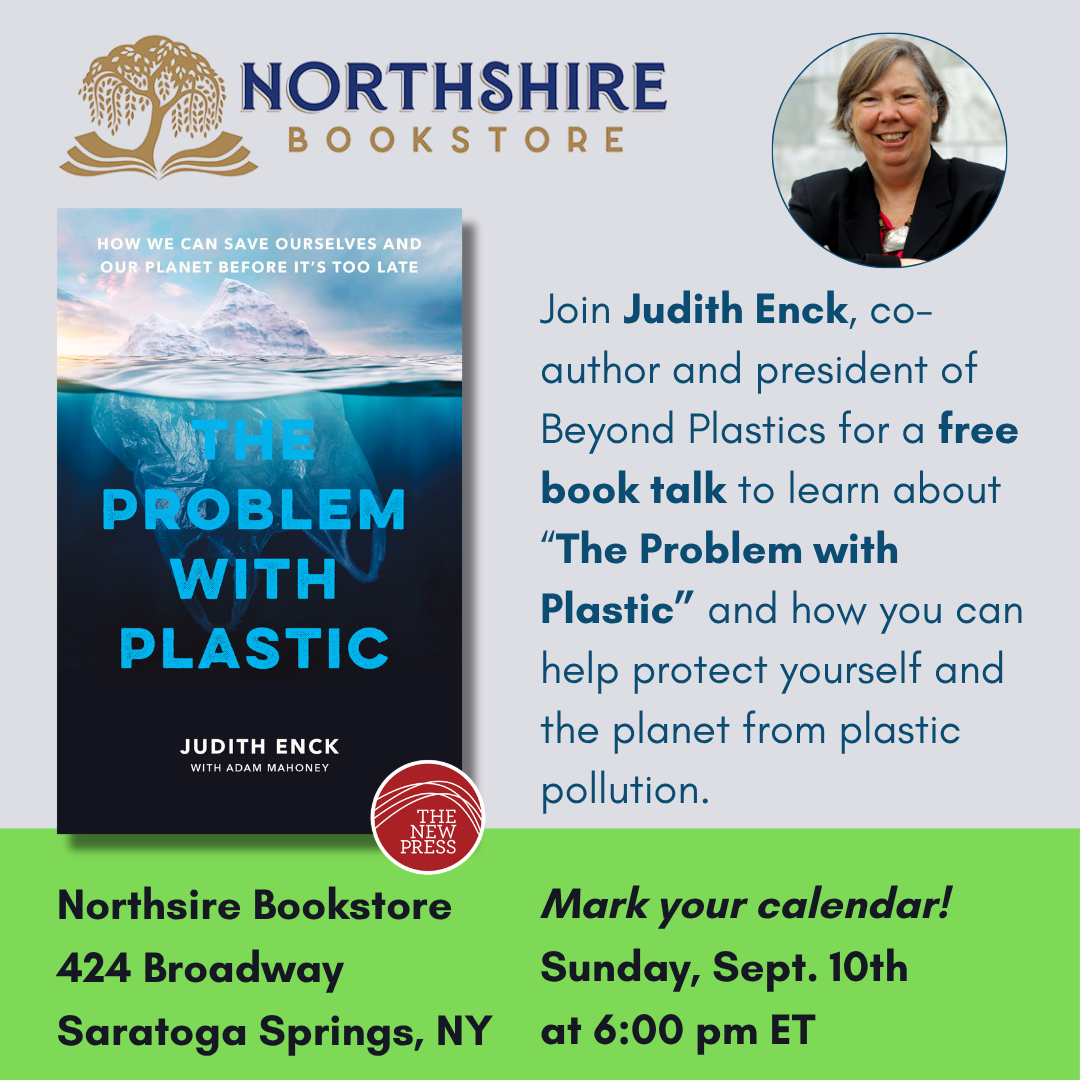 Talk with Judith Enck at Northshire Books in Saratoga Springs, NY