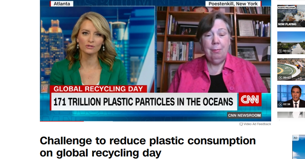 Challenge To Reduce Plastic Consumption On Global Recycling Day
