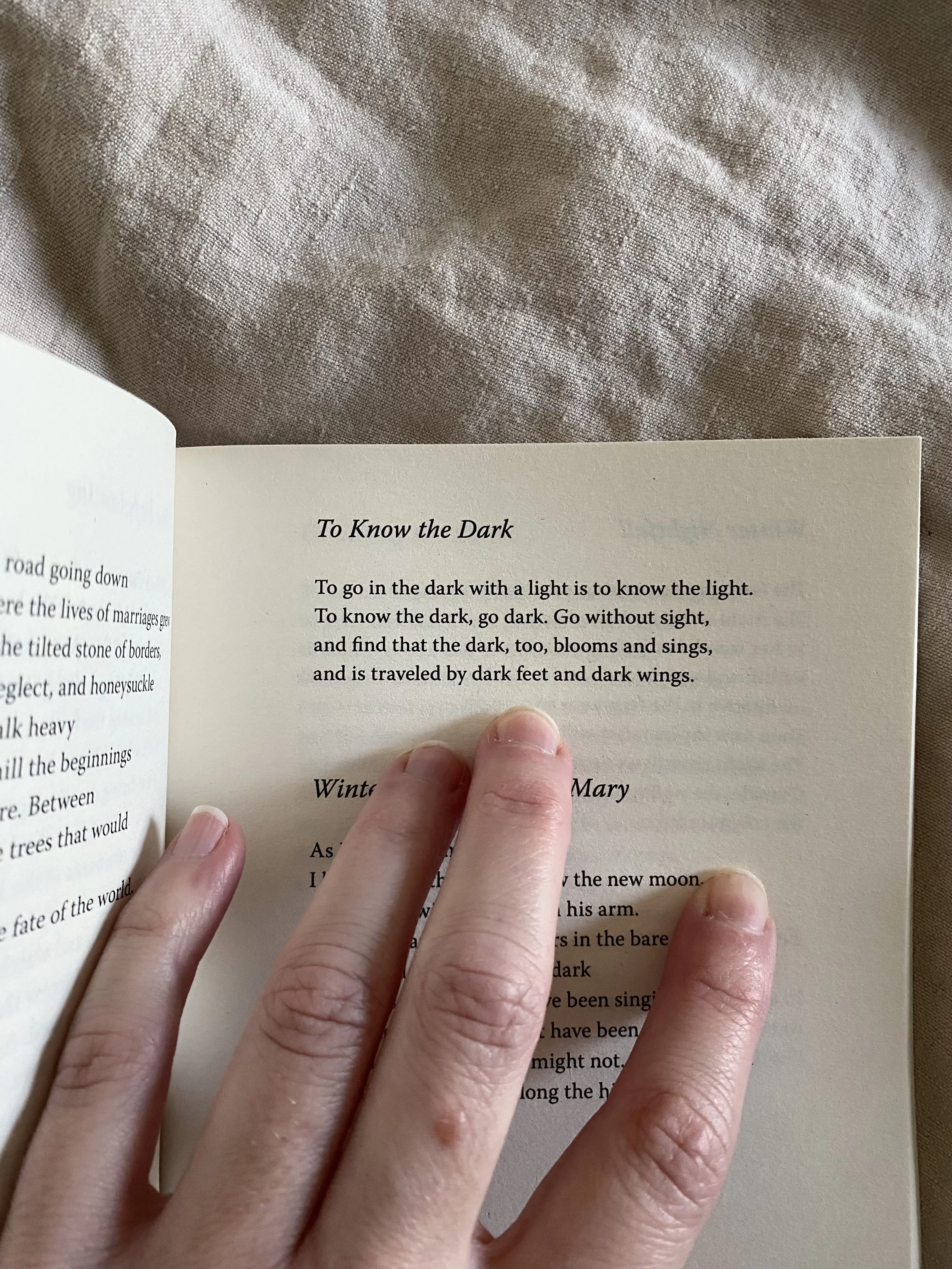 To Know the Dark