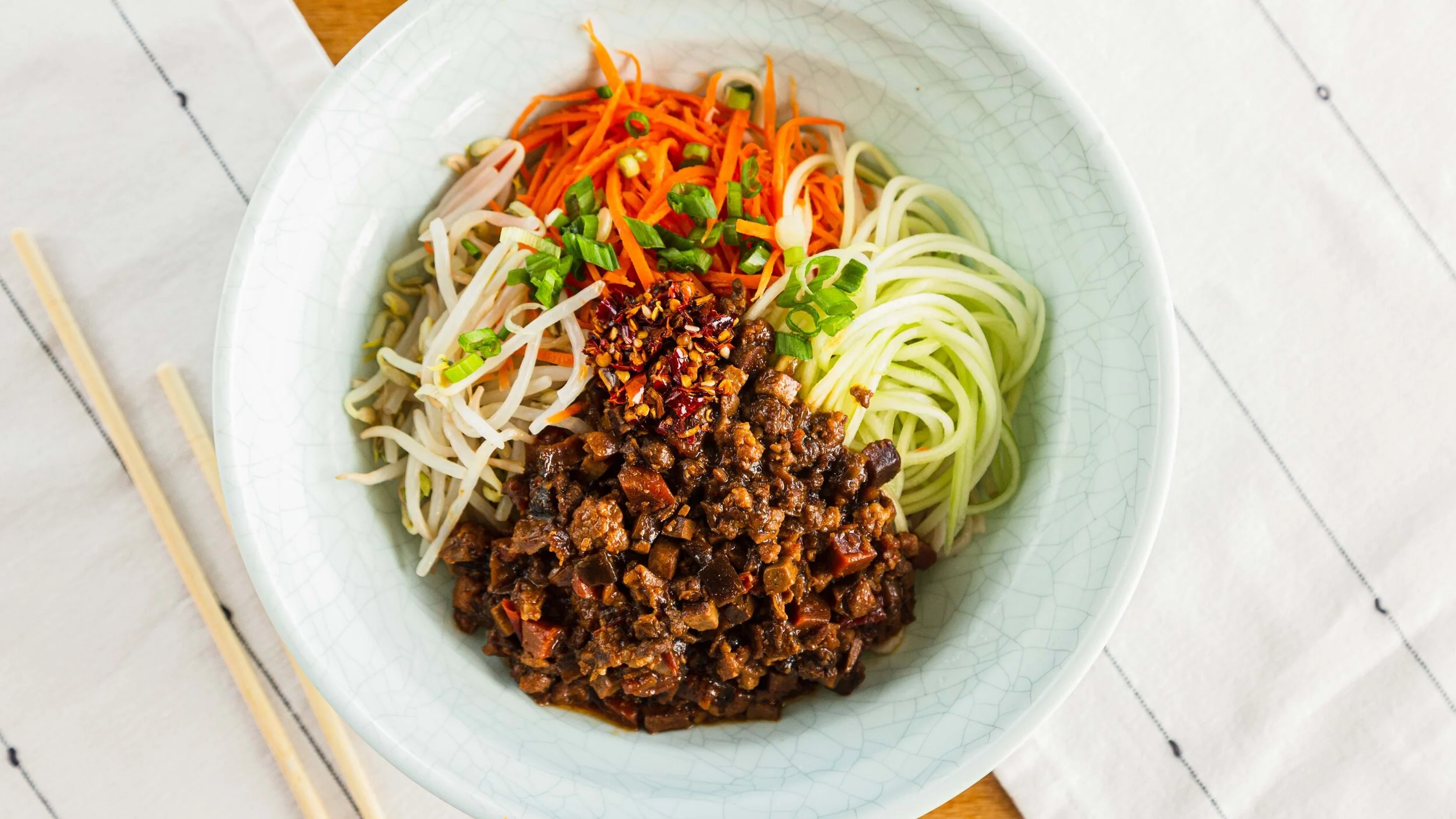 Peking Noodles with Pork