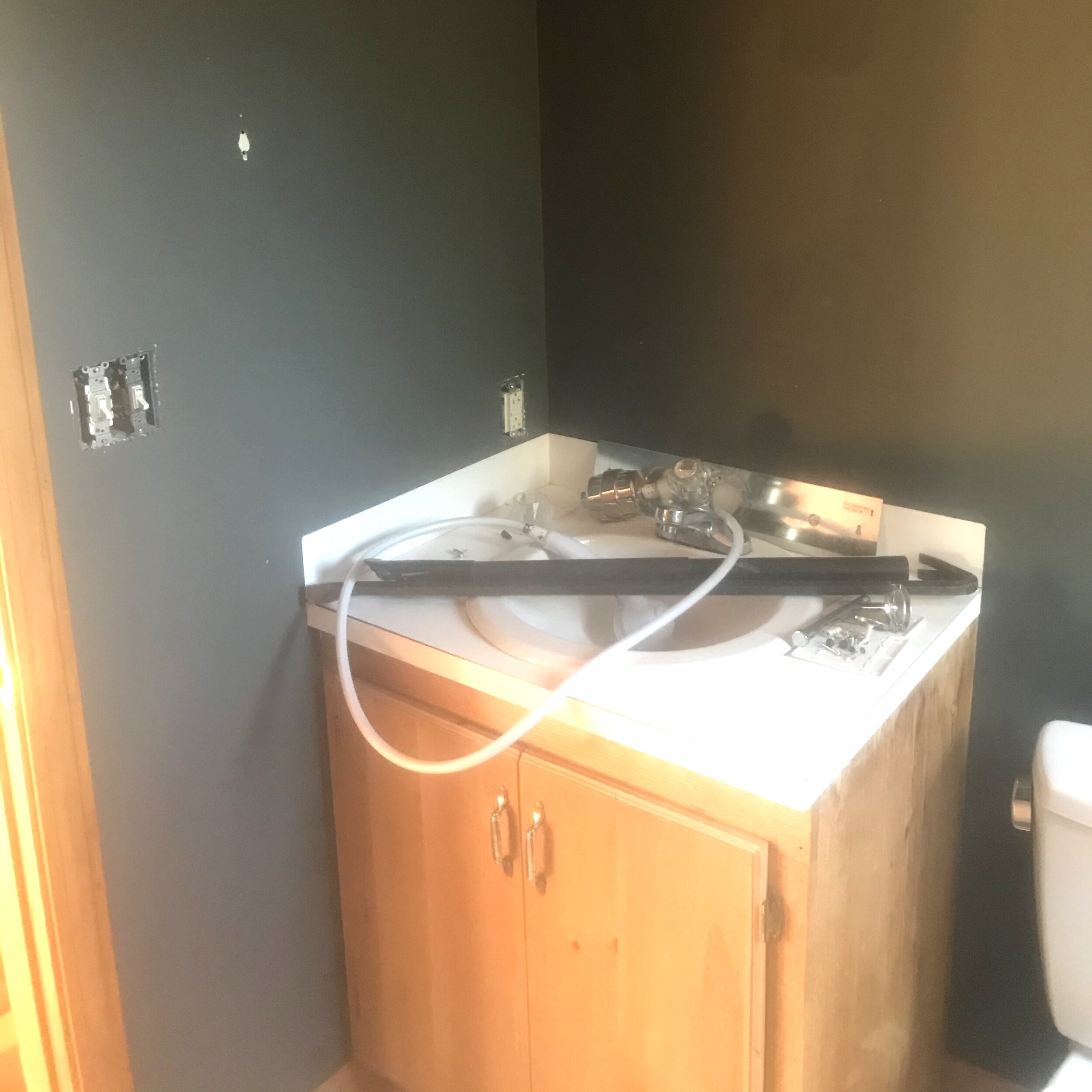 Before: Full Bathroom View