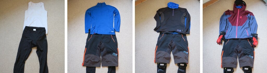 Winter mountain bike clothing