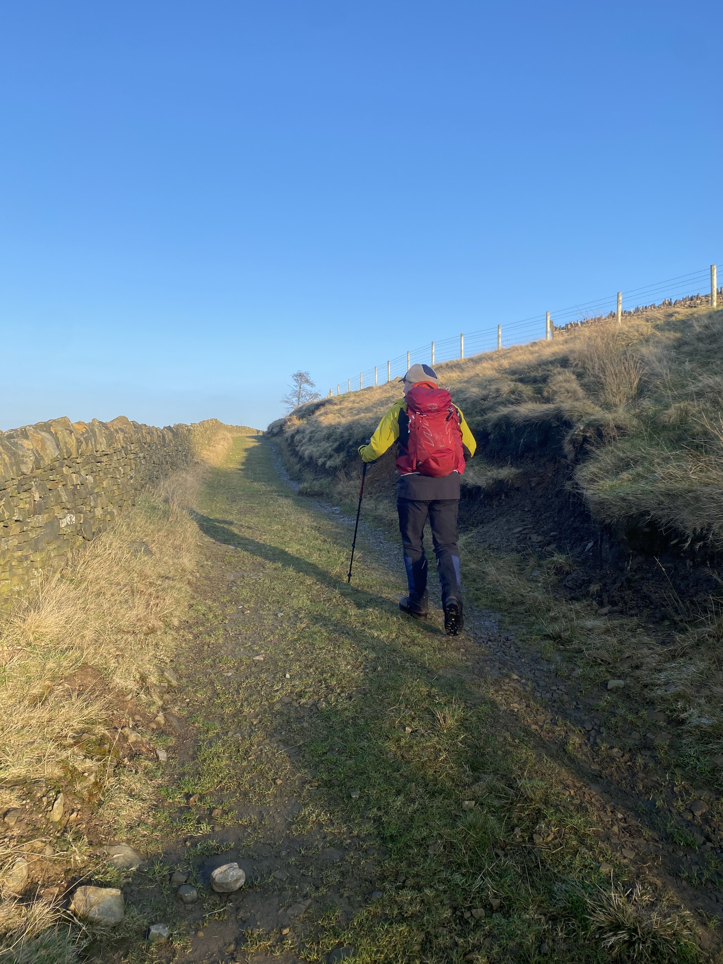 Track towards Magdalen Road