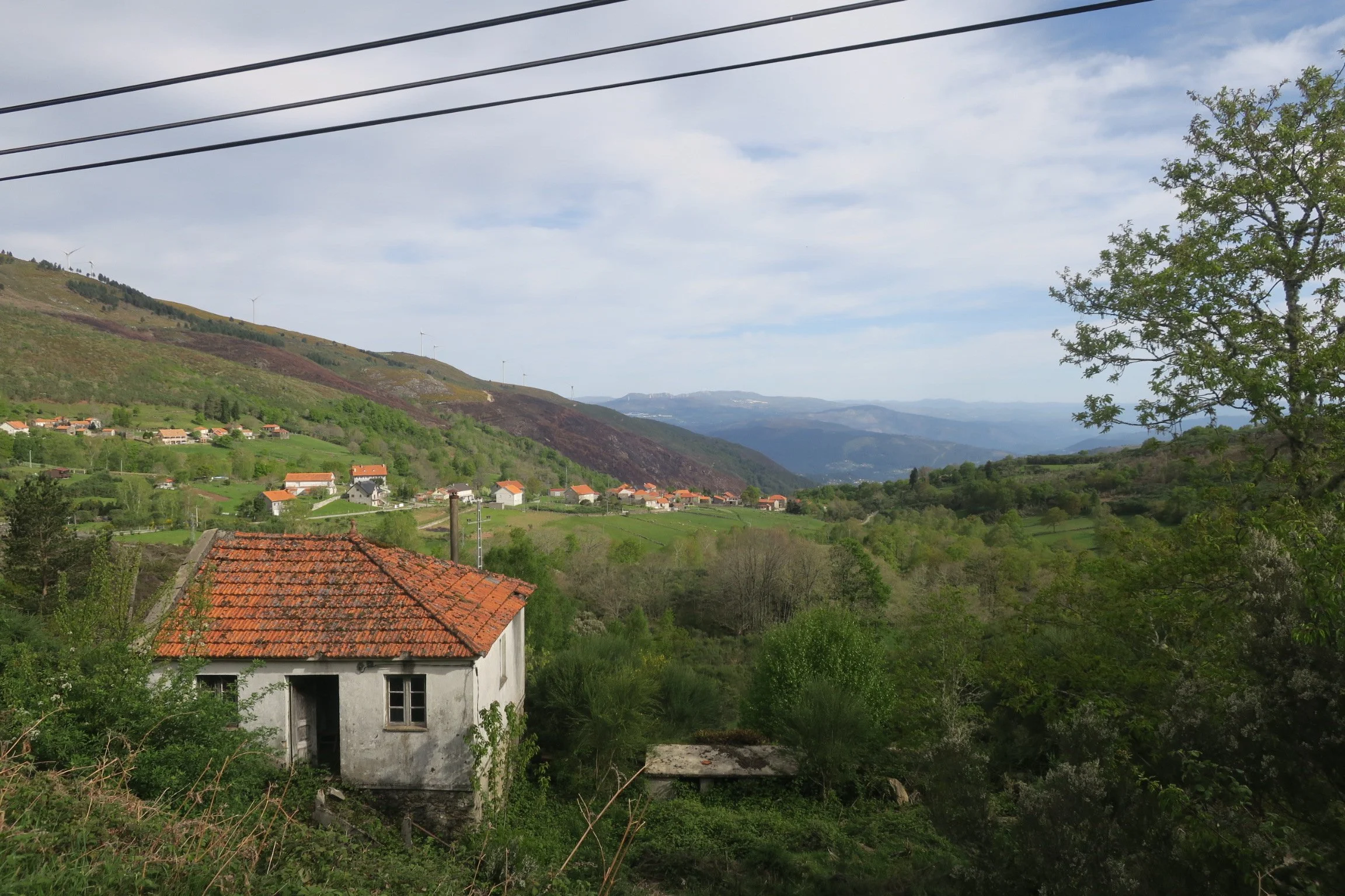 Leaving the Peneda-Gerês mountains