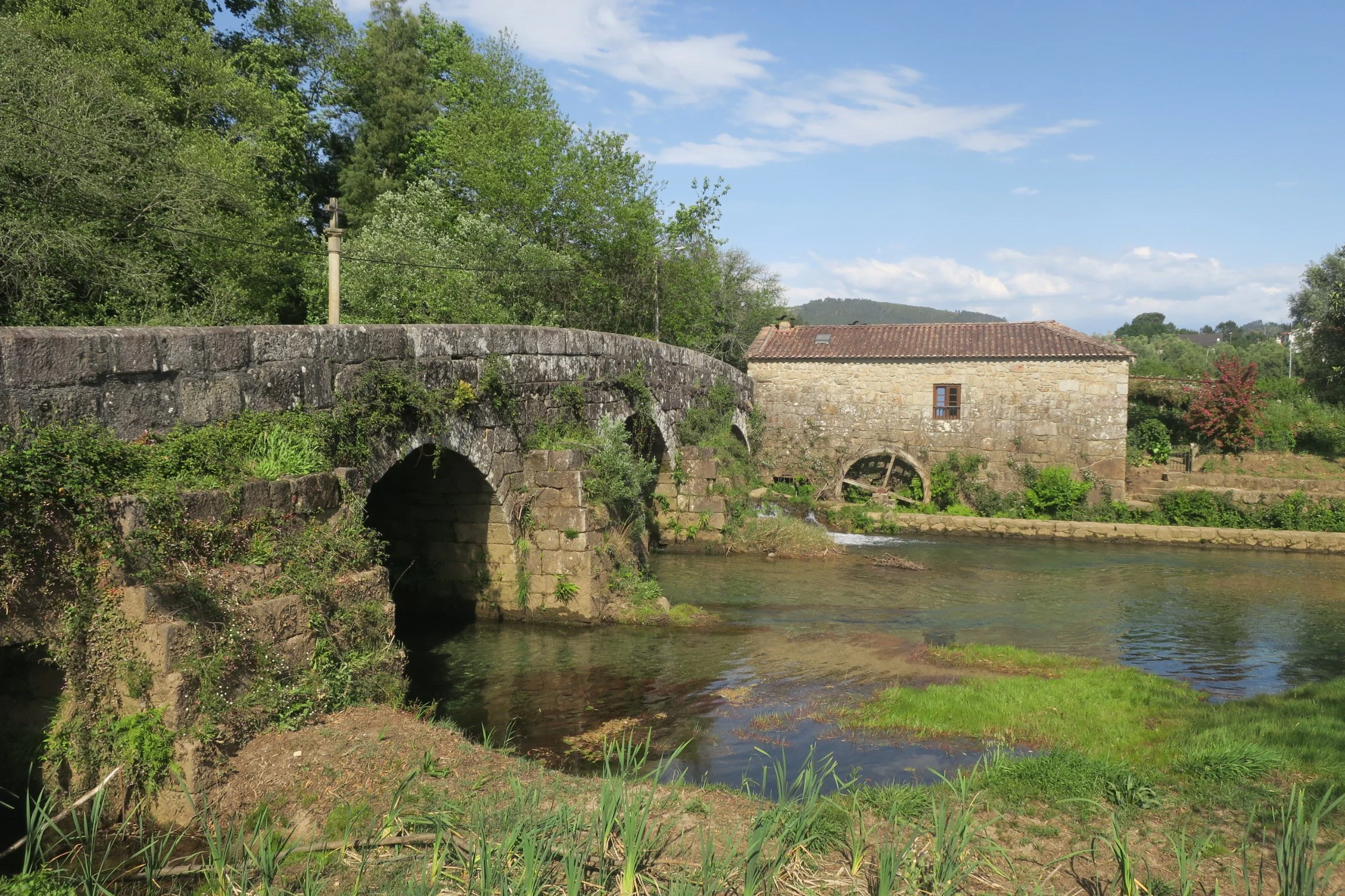Watermill, Ponte de Lima circular