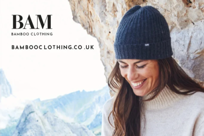 Screenshot from BAM clothing website