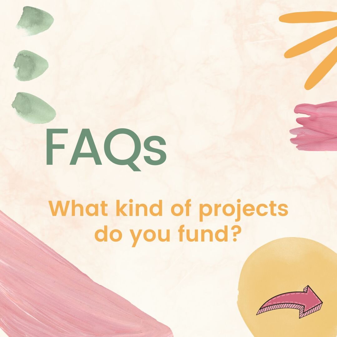 FAQ #3: What kind of projects do you fund?

ANSWER: The short answer? All sorts! If you need some inspiration, check out our BLOG to see past project success stories! 

We fund do-gooder projects that give-back and add more LOVE to the world. We spon