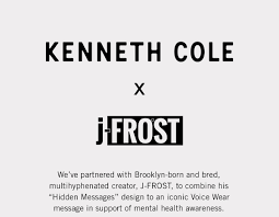 Kenneth Cole x J-Frost  "I'm Not Normal" Mental Health Awareness Campaign