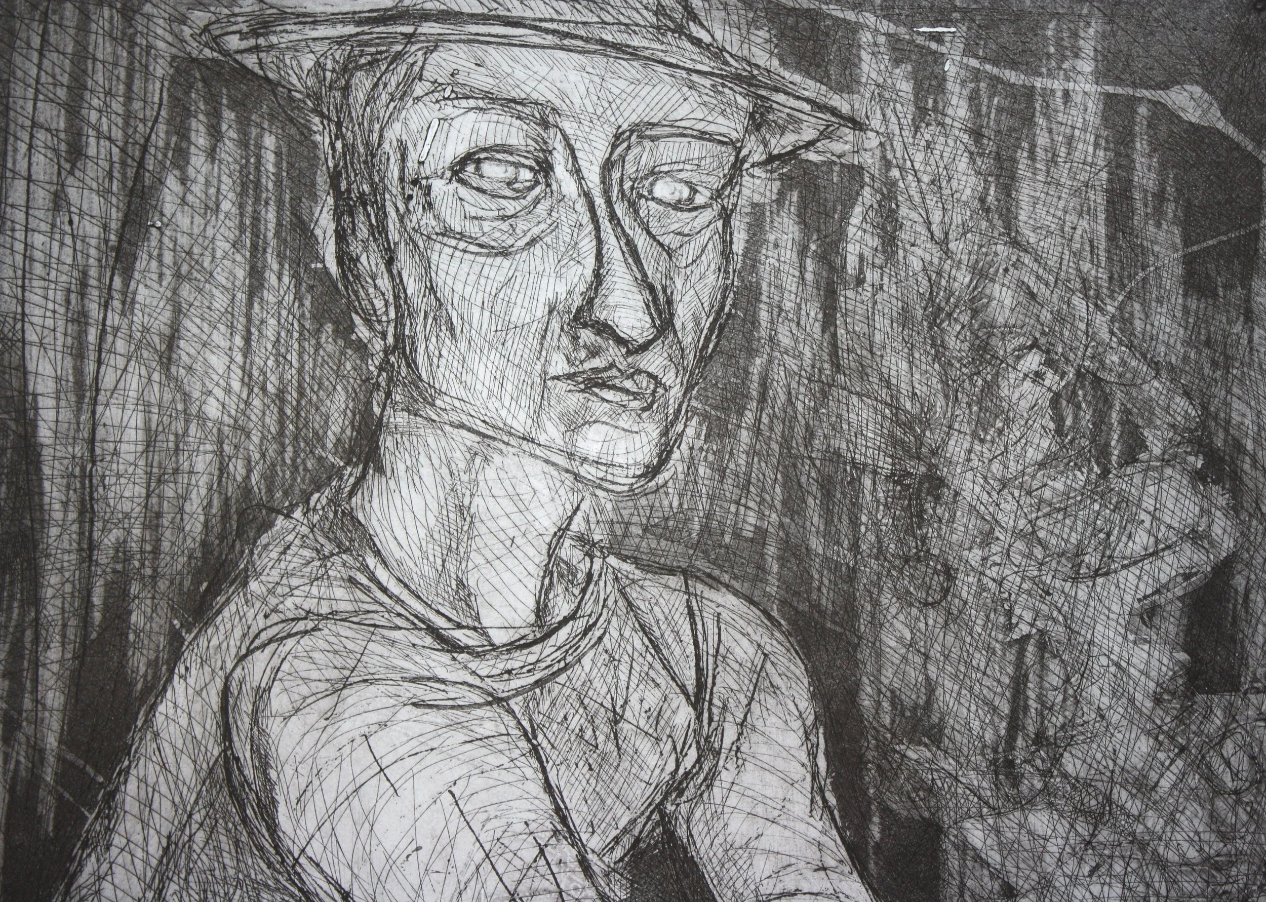 Print - "Man in Hat"