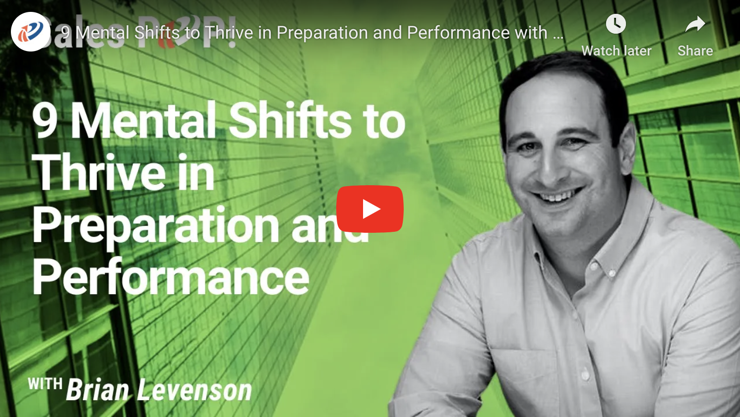 Brian Levenson on SalesPOP! Podcast 