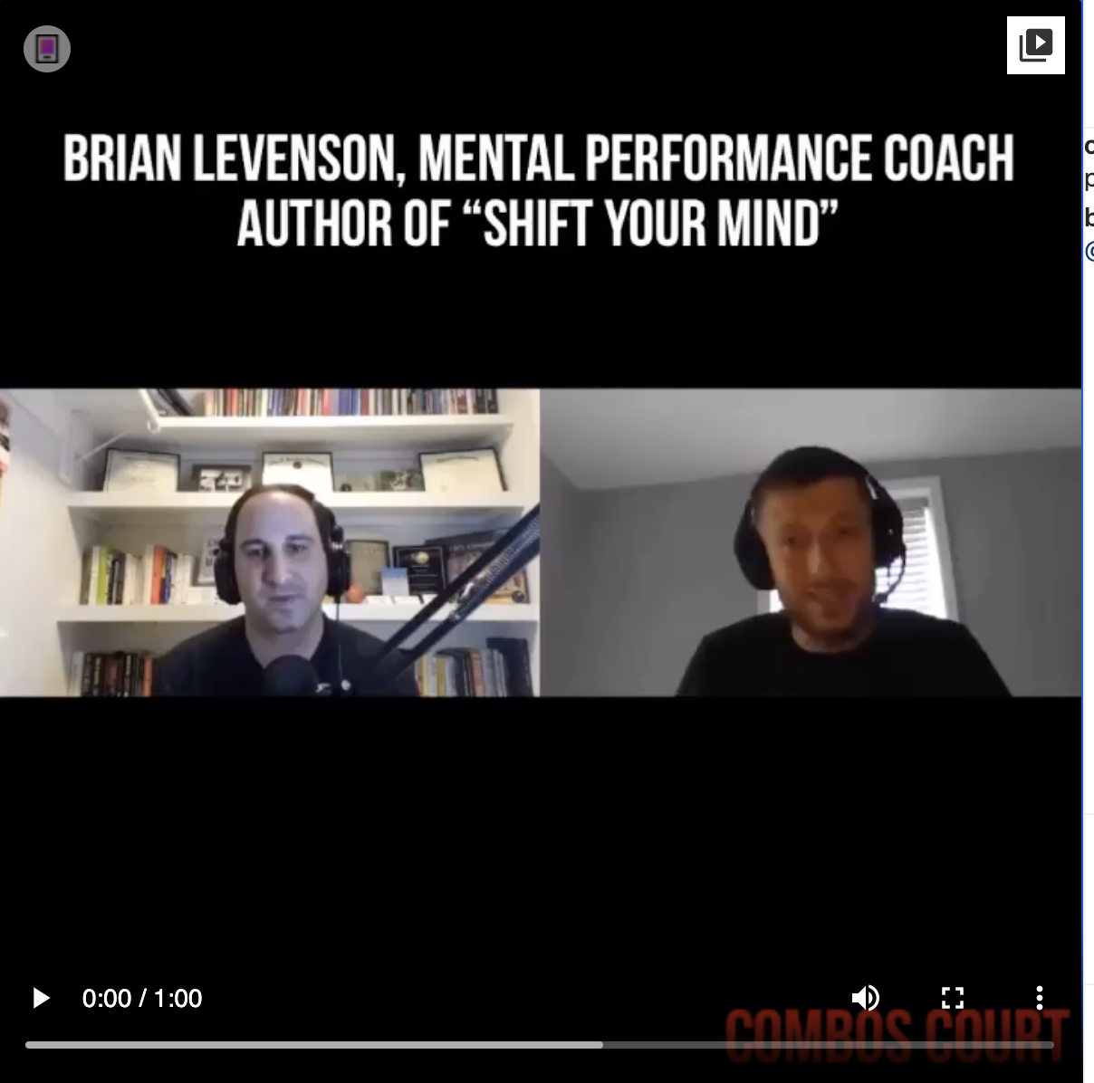 Brian Levenson on Combo's Court Podcast
