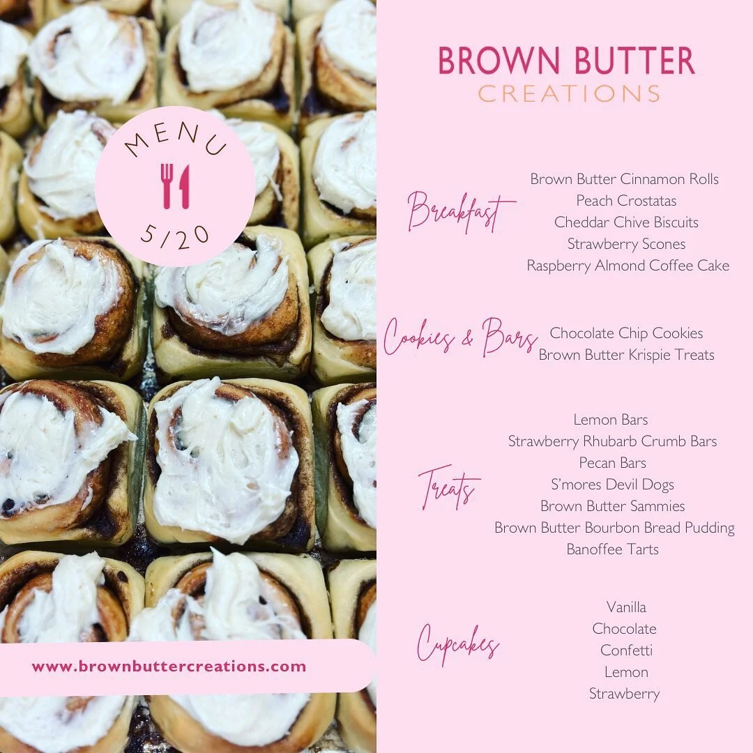 Get your weekend off to a great start! Join us Saturday morning for some fabulously delicious treats! We&rsquo;ll be open 8am-12pm. See you soon!