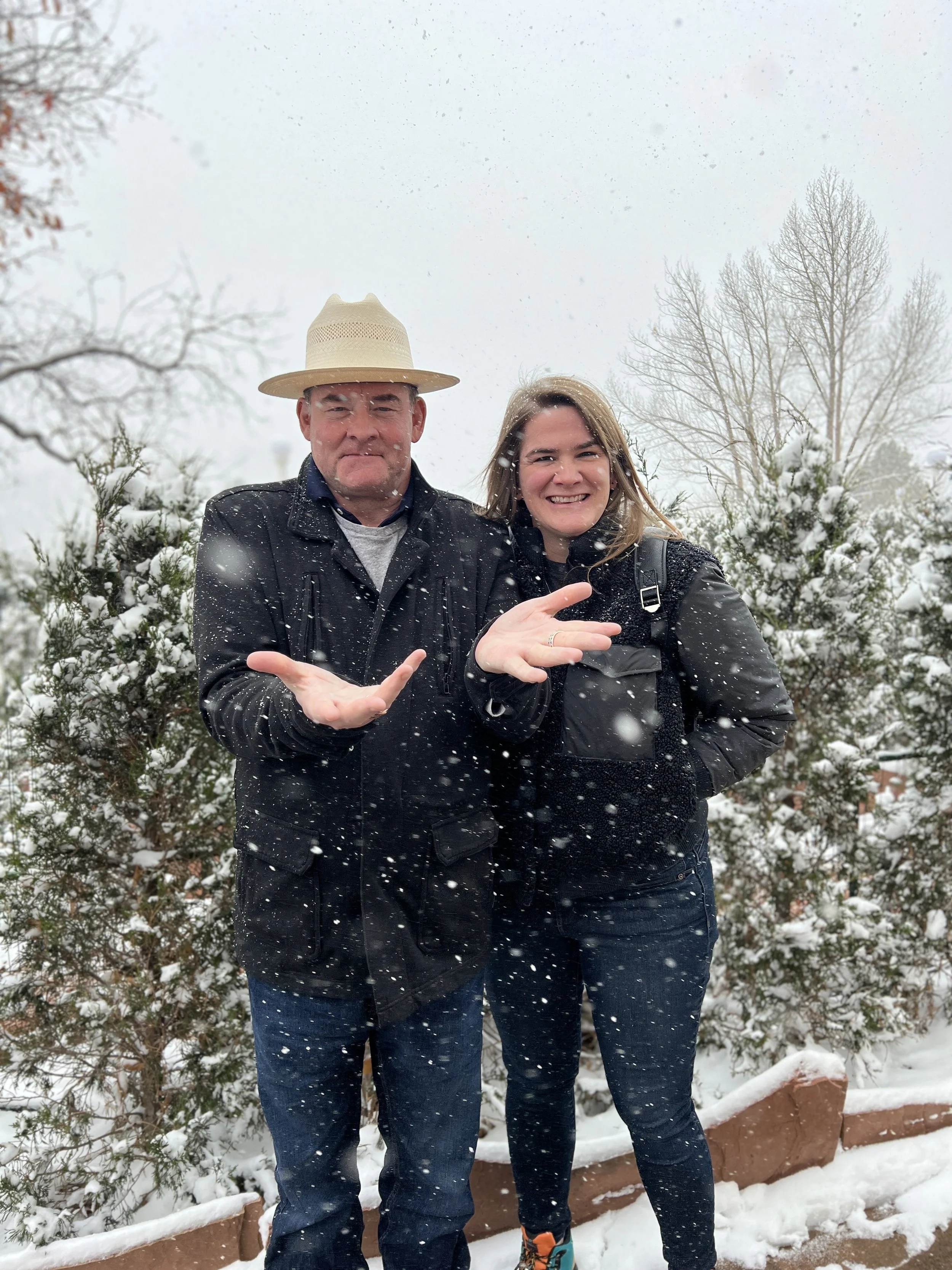 BHoops with first client David Koechner.jpg
