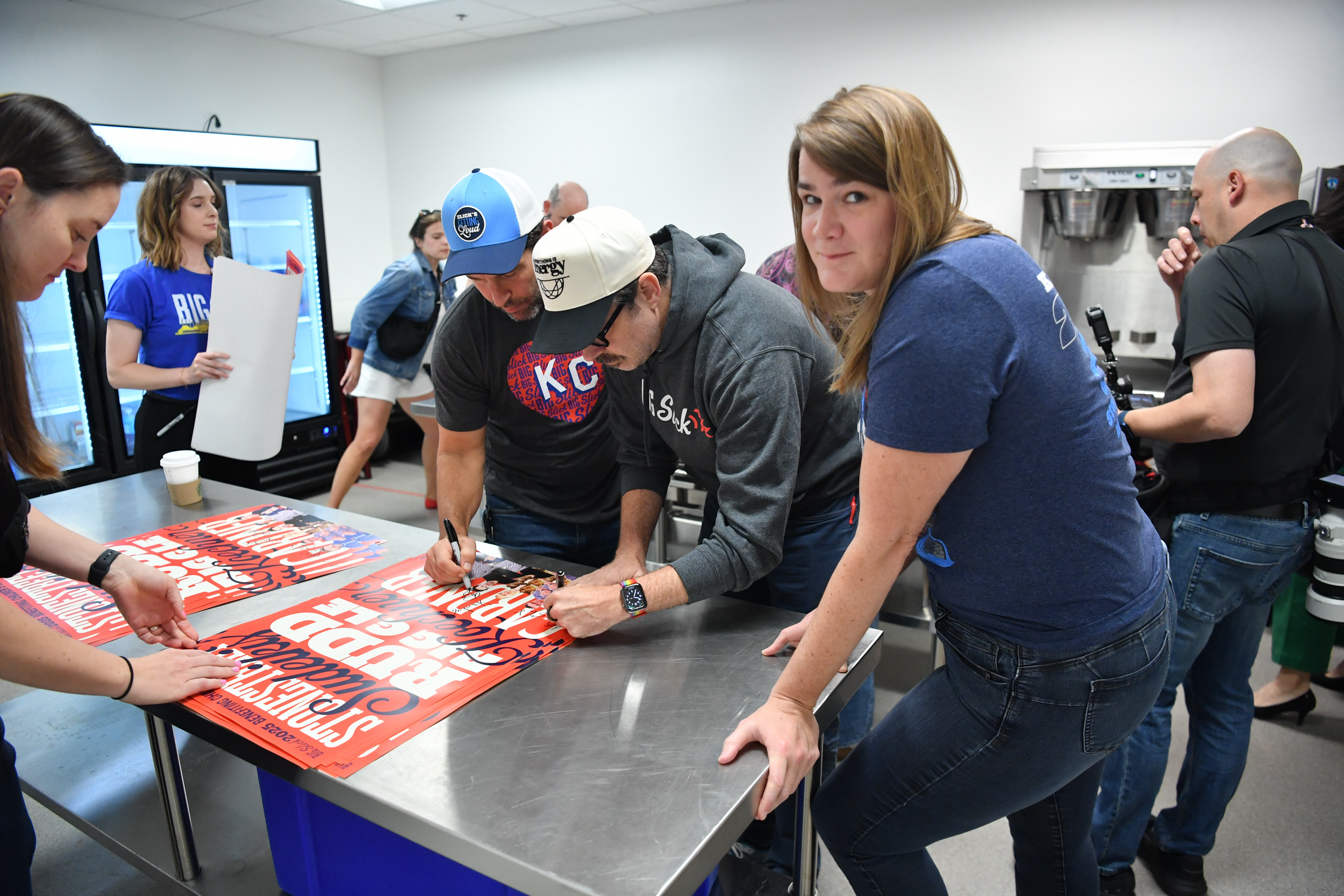 BHoops at Big Slick with Paul Rudd and Jason Sudeikis.PNG
