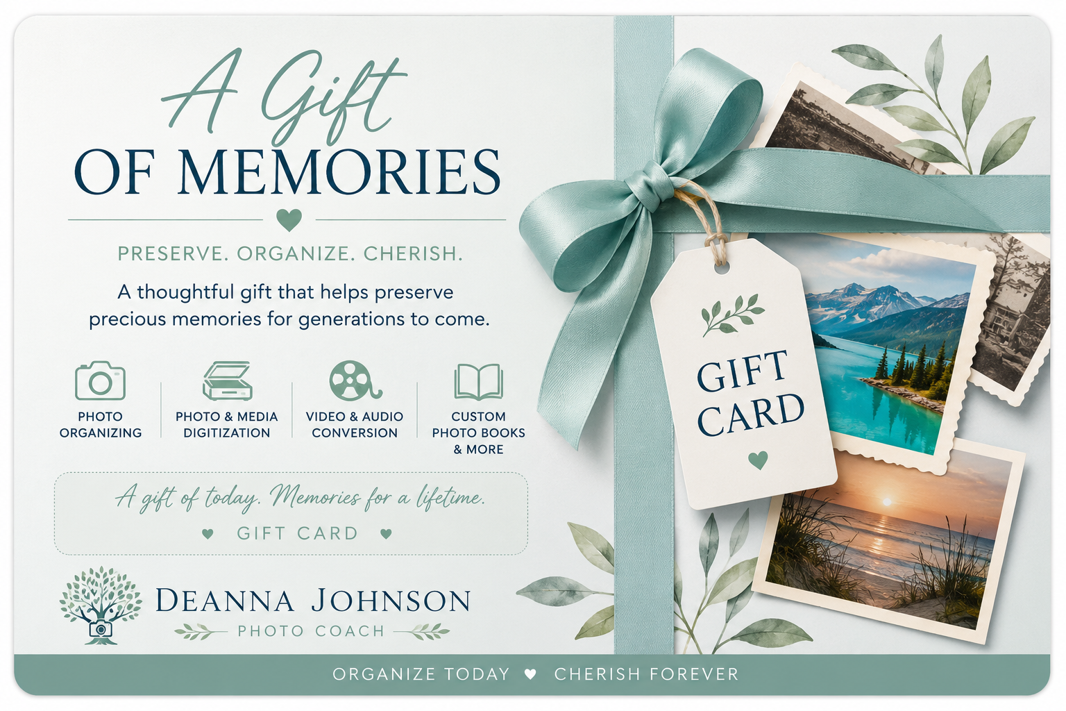 Gift of Memories Gift Card