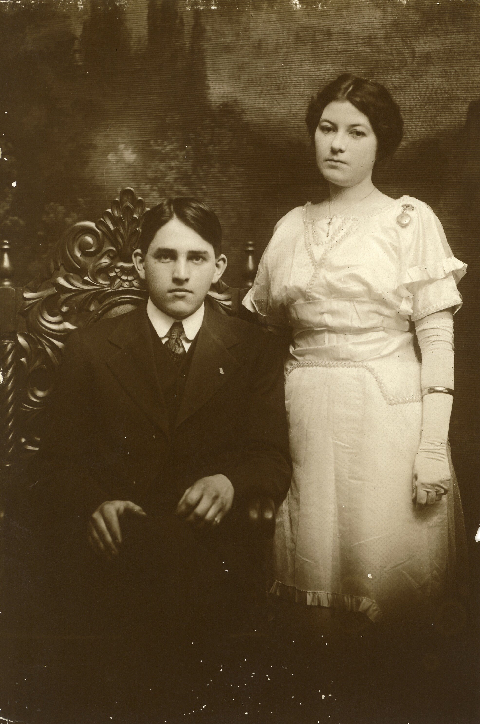 Wilson and Ethel, 1915