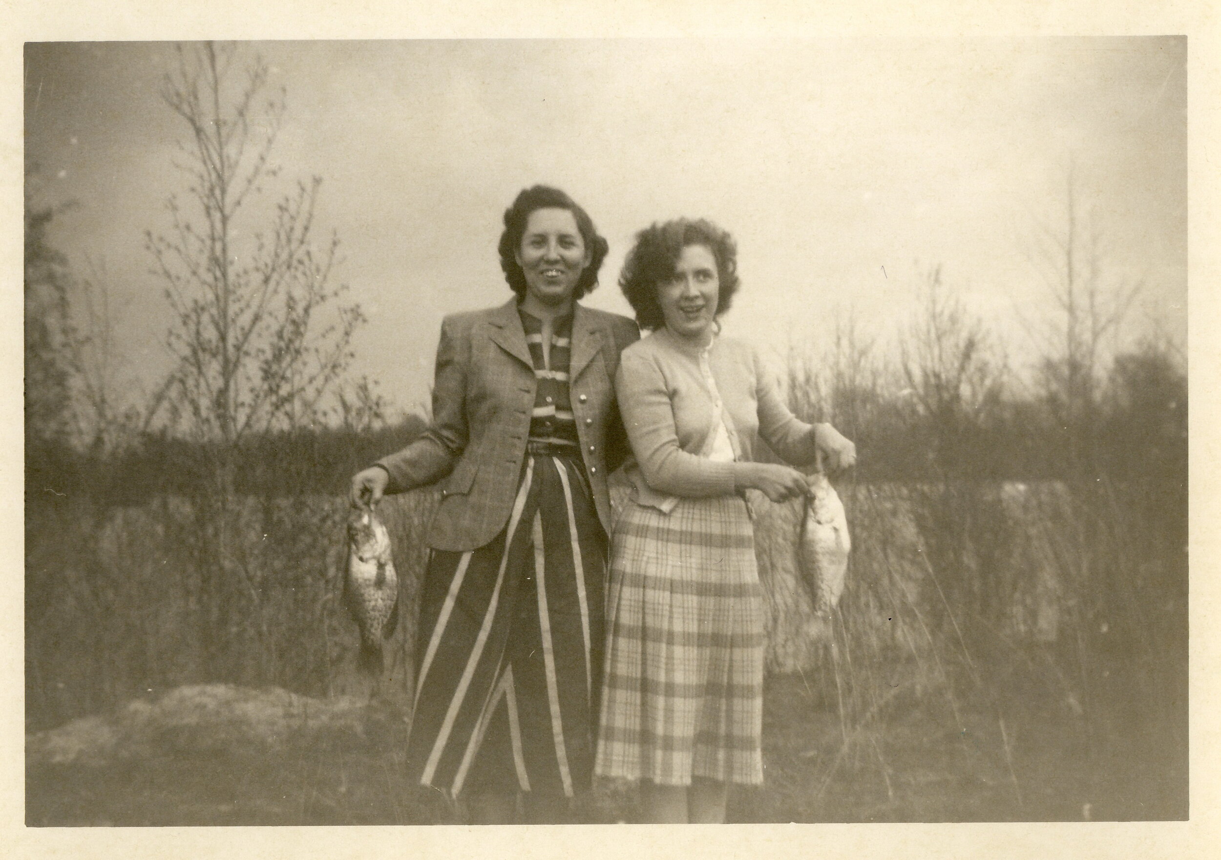 Geraldine and Friend, 1940's