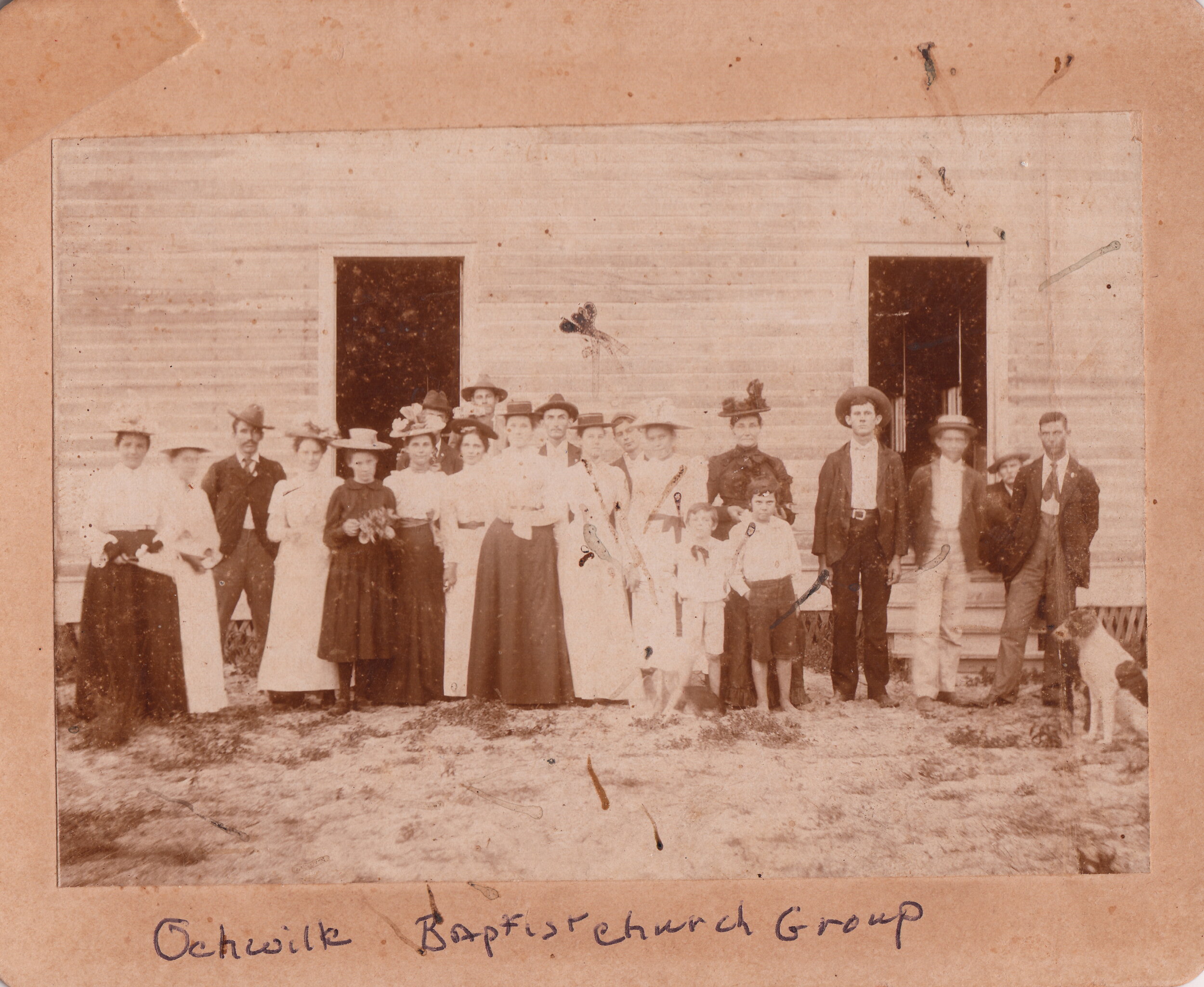 Ochwilla Baptist Church Group, 1880's