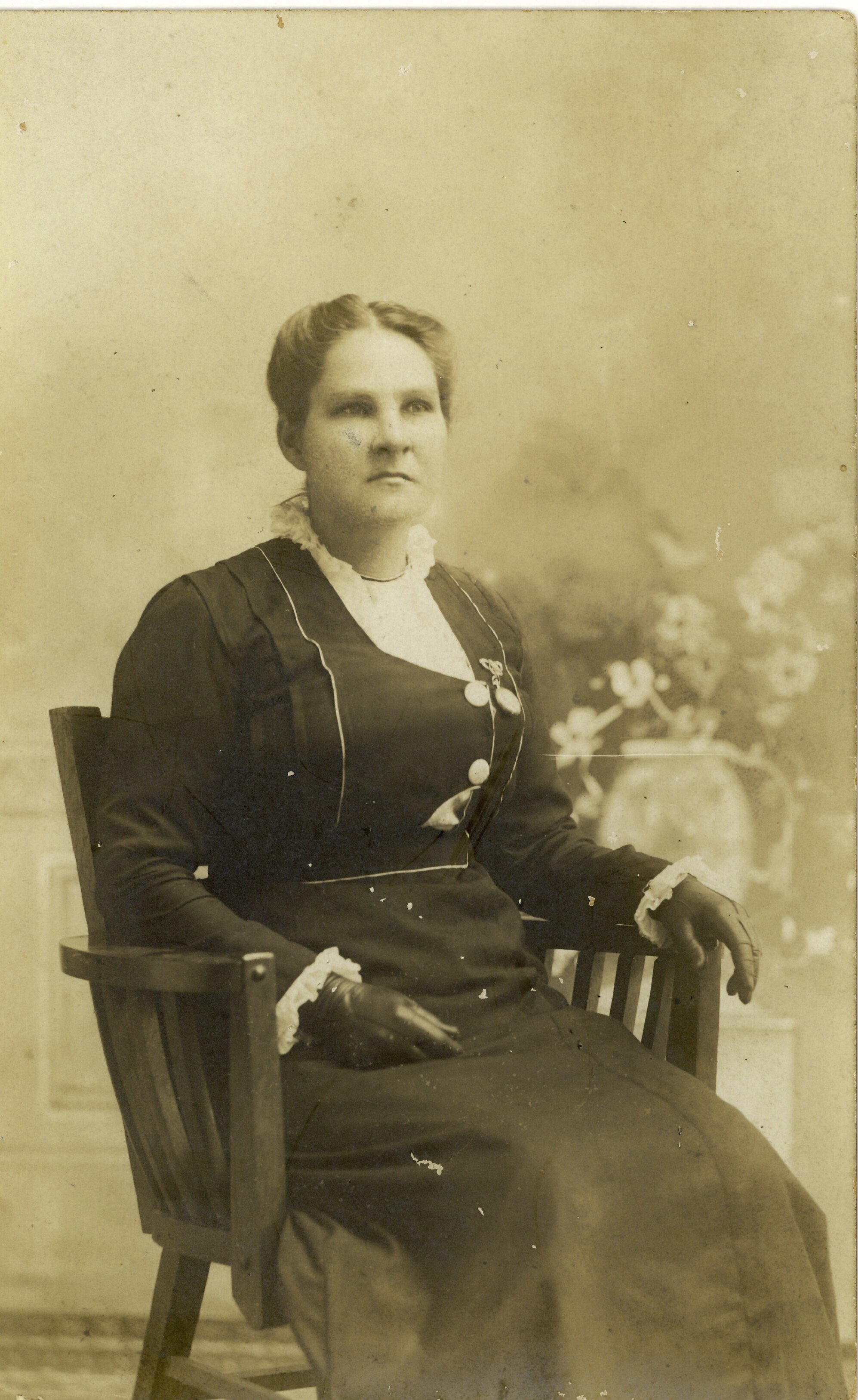 Addie Brooker Jerkins, abt. 1900