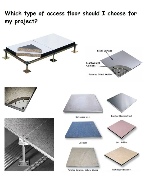 Raised flooring options — Cooks Construction