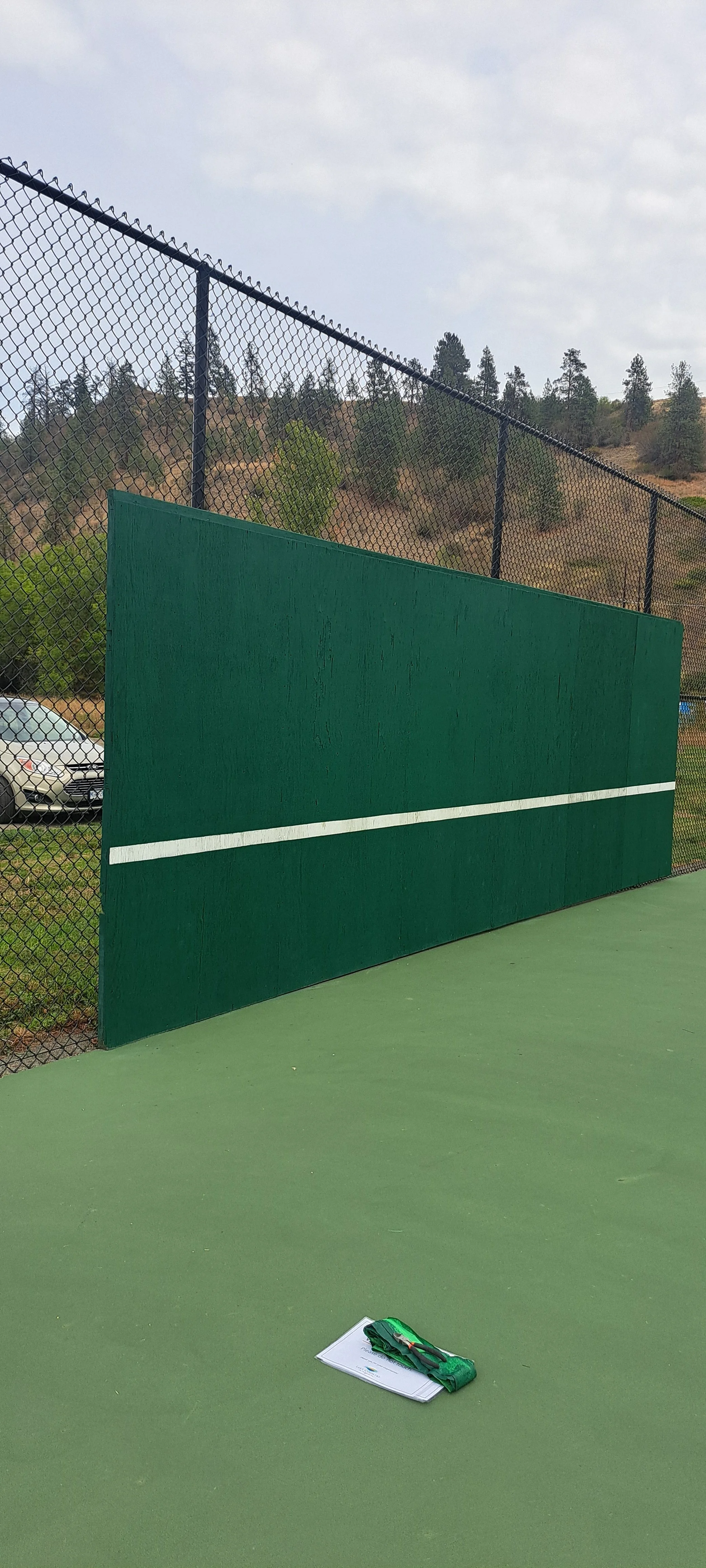 Our Backboard Got a Little TLC!