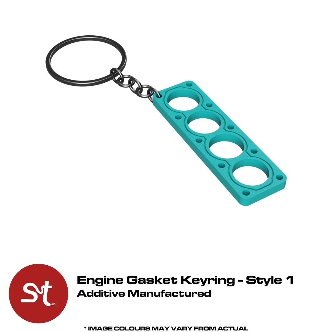 Engine Gasket Keyring - Style 1 - Branded_1 - Light Blue.jpg