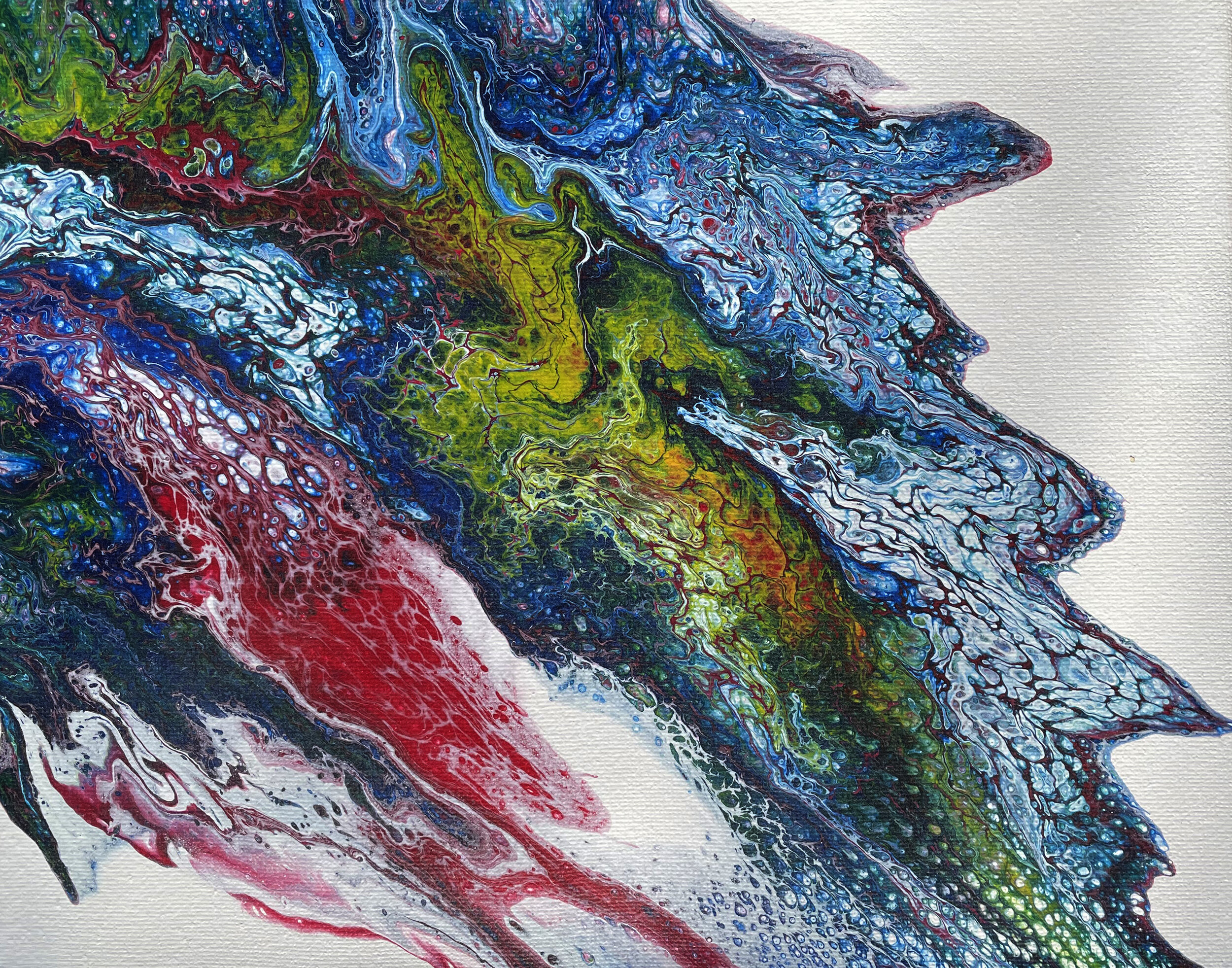 Psychedelic Splash, My Dudes - 8x10