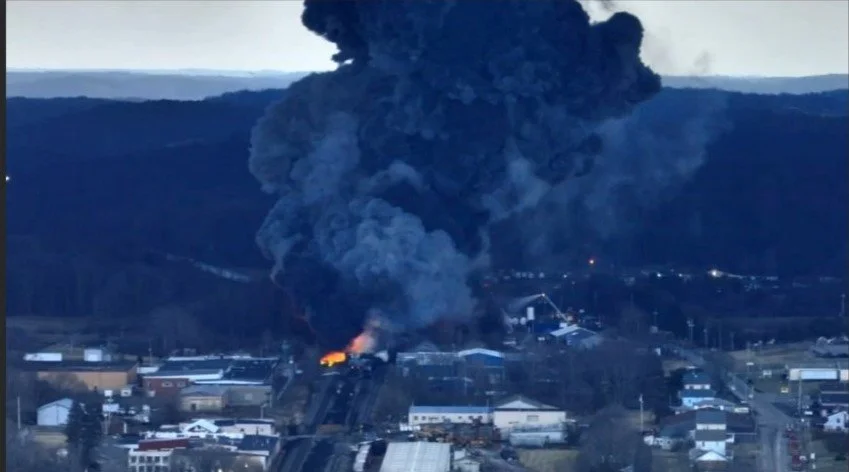 The Train Derailment in Ohio 