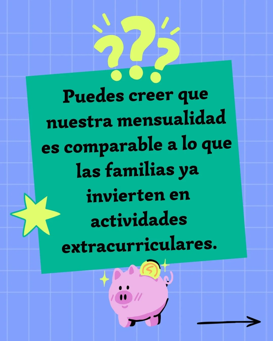 A veces las familias asumen que ofrecer una educaci&oacute;n personalizada y de alta calidad en casa debe ser econ&oacute;micamente inalcanzable.

Pero en muchos casos, nuestra mensualidad es comparable a lo que muchas familias ya invierten en activi