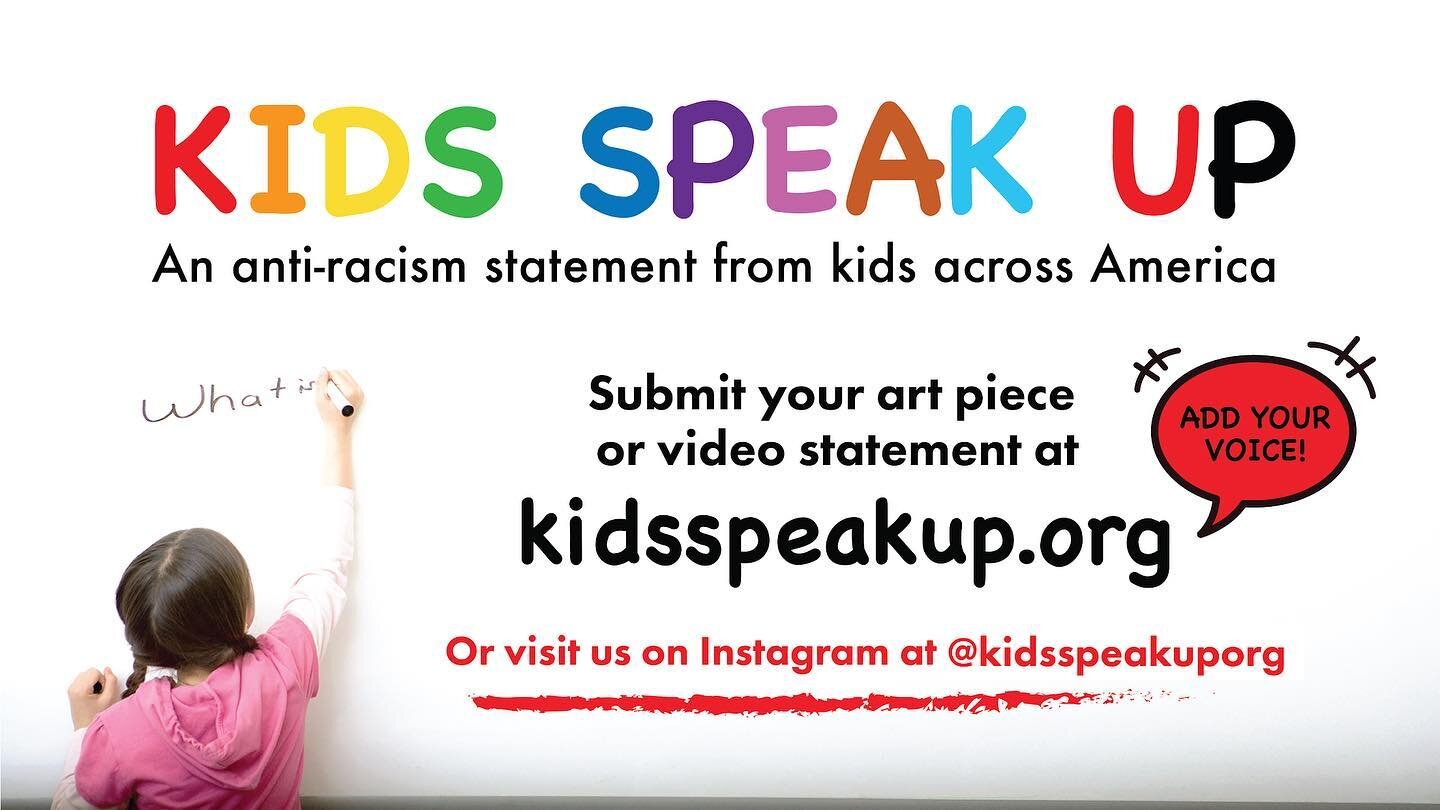 Our mission is to promote anti-racism conversations among families and give children the courage and tools to speak up against racism. 

#addyourvoice #kidsspeakup #linkinbio